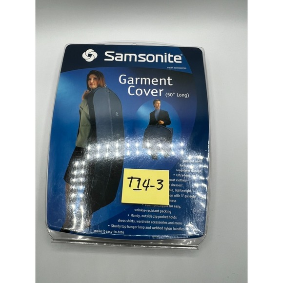 Samsonite Travel Garment Cover Royal Traveller NEW SEALED Old Stock - Picture 9 of 9